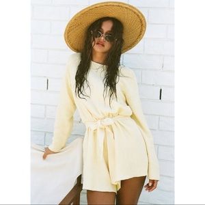 Sabo Skirt Citrus Knit Playsuit